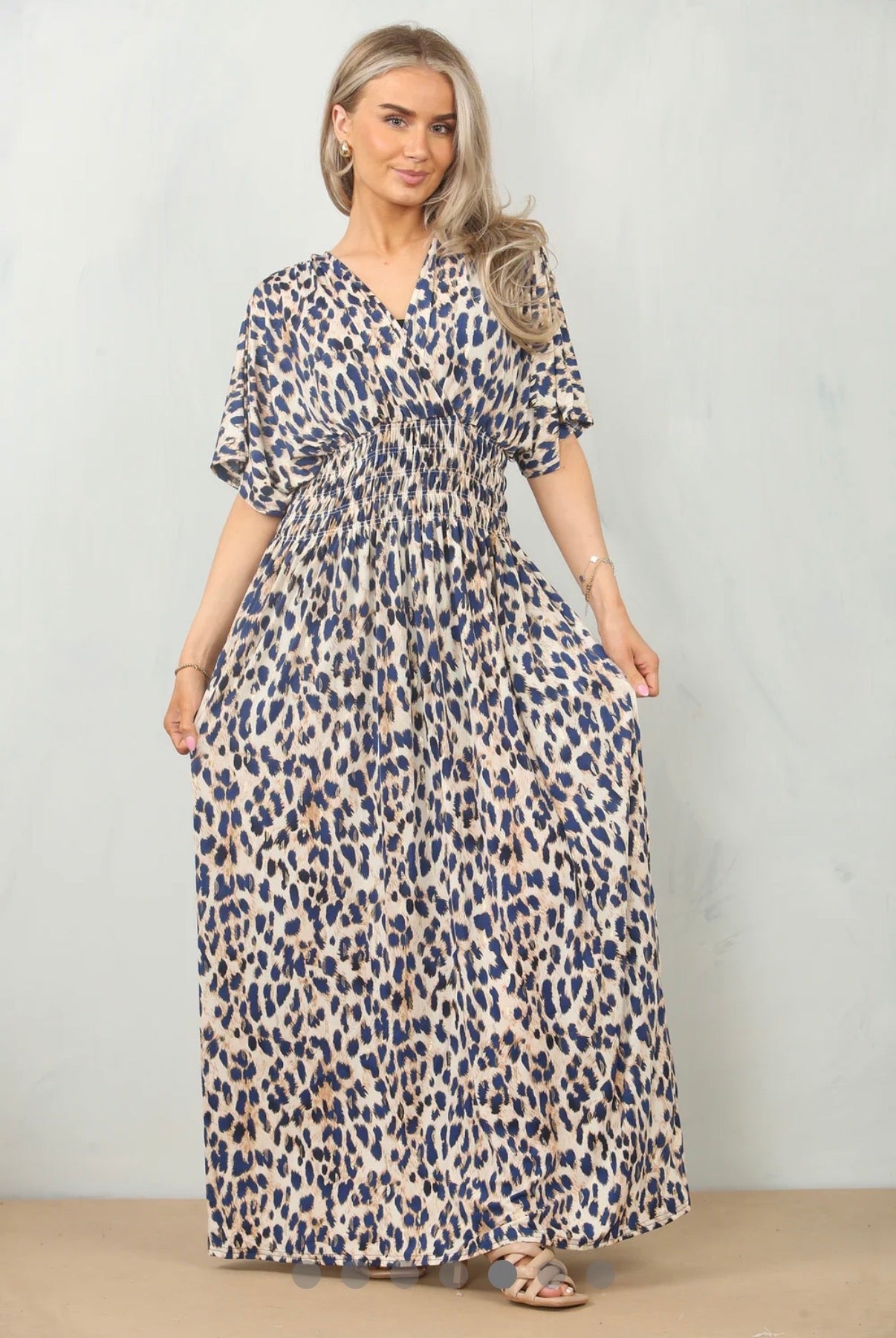 Vanessa Maxi Magic Dress - Animal Print