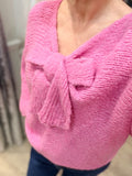 Chunky Bow Knit - Final Sale