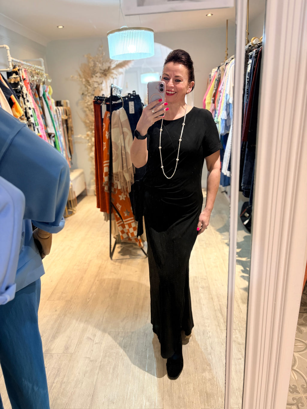 Knotted Jersey Dress