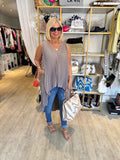 Sandy Pleated Top