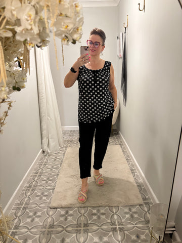Spotty Vest Top