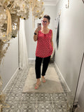 Spotty Vest Top