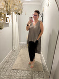 Sandy Pleated Top