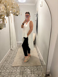 Sandy Pleated Top
