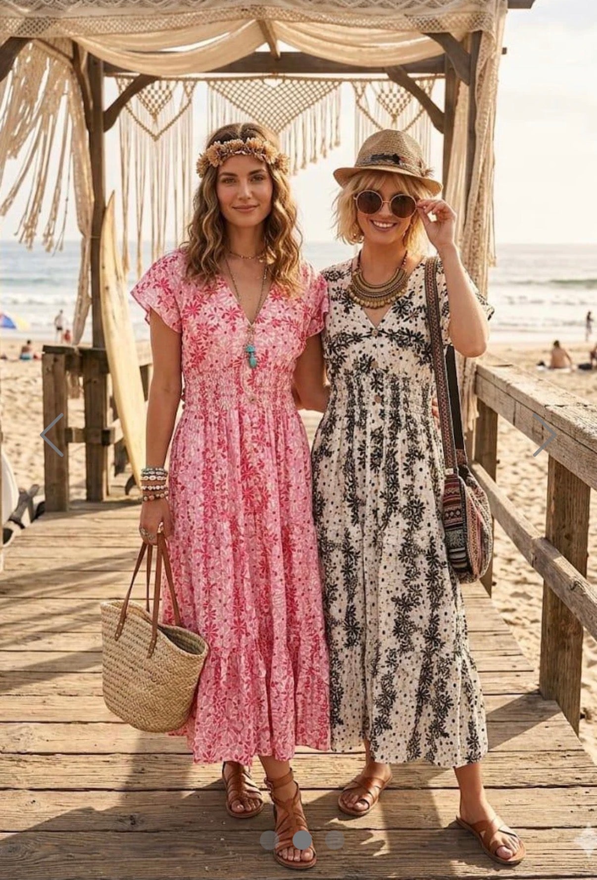 Floral Hannah Maxi Magic Dress
