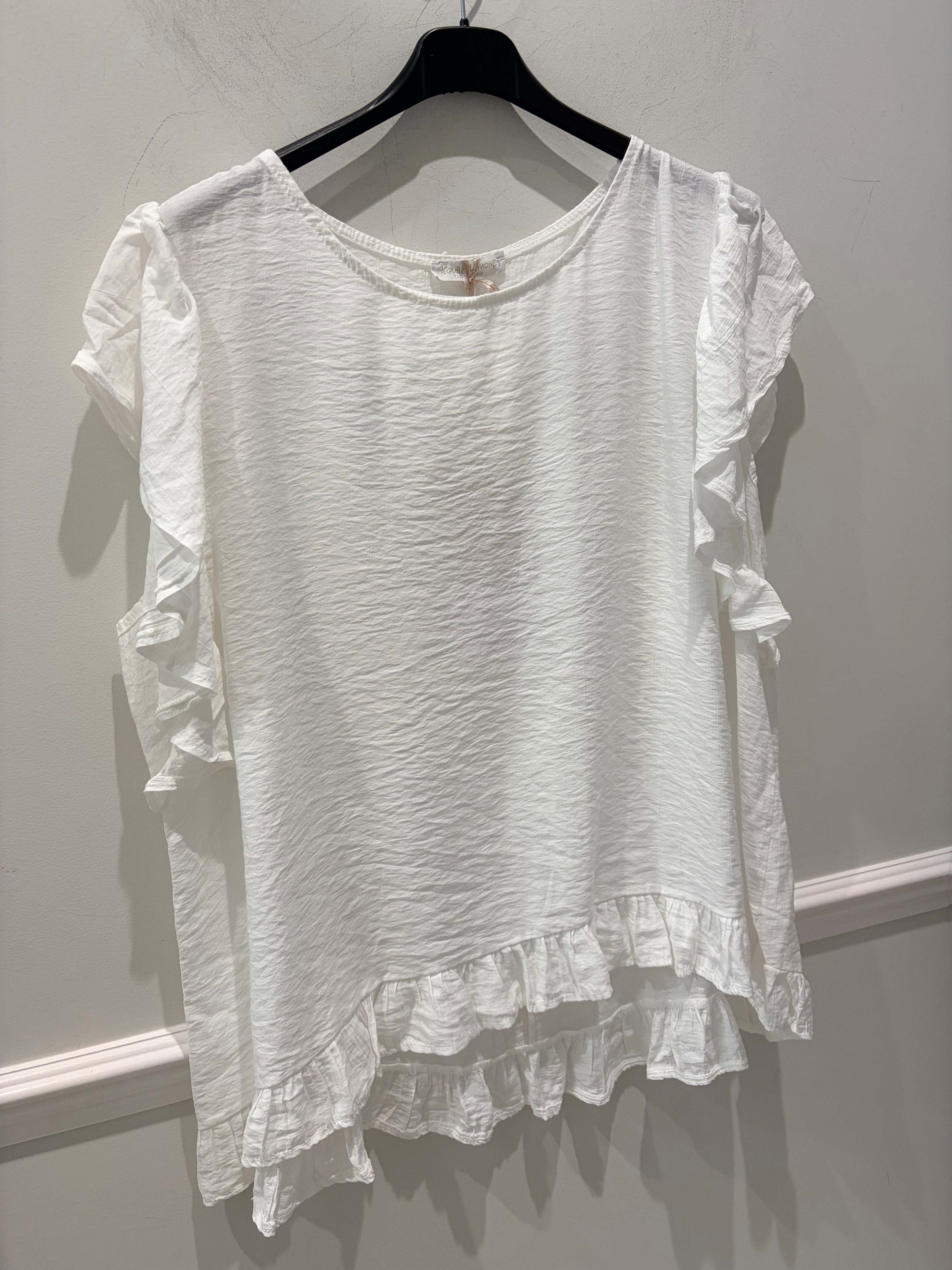Frill Edged Top