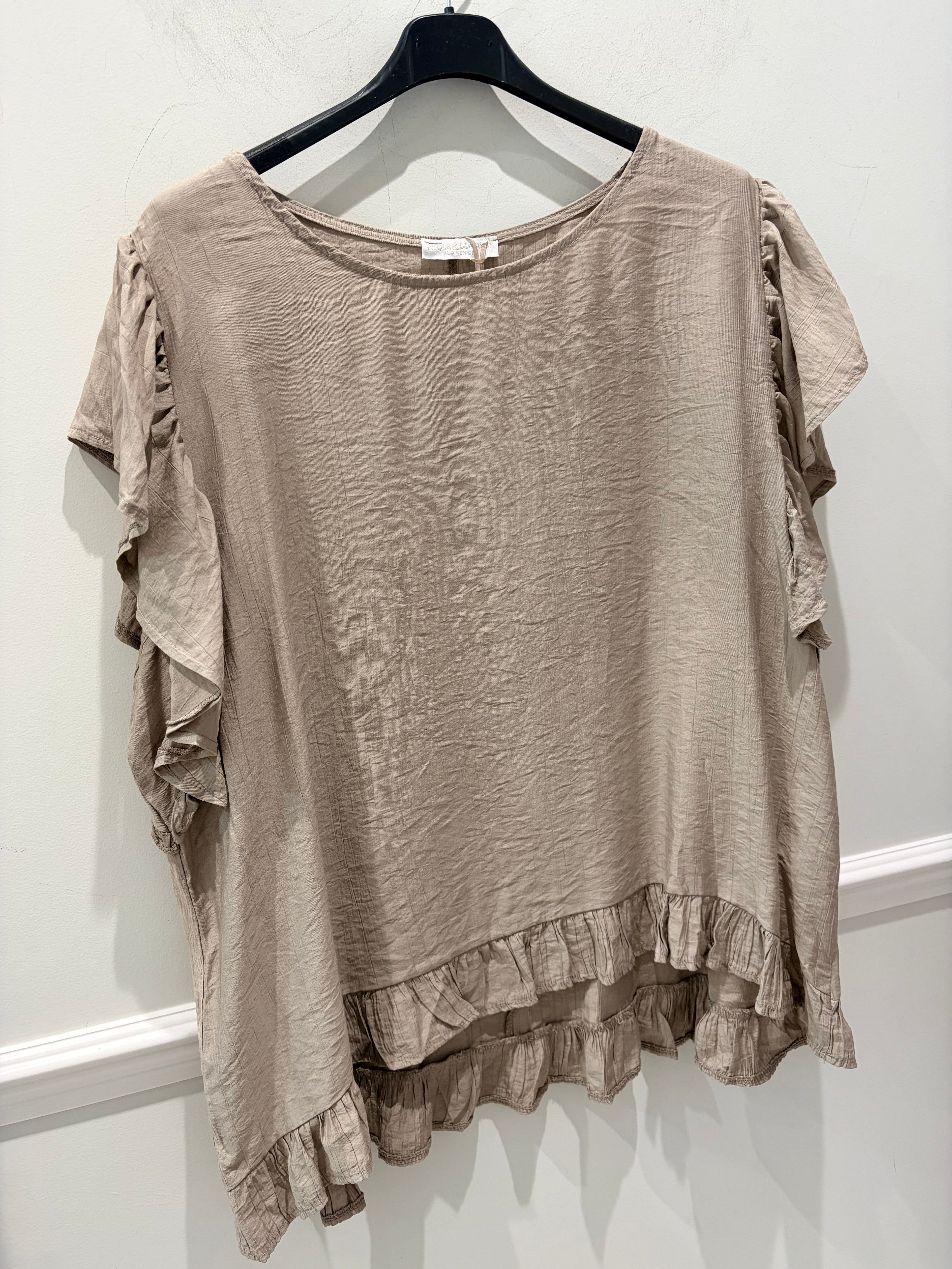 Frill Edged Top