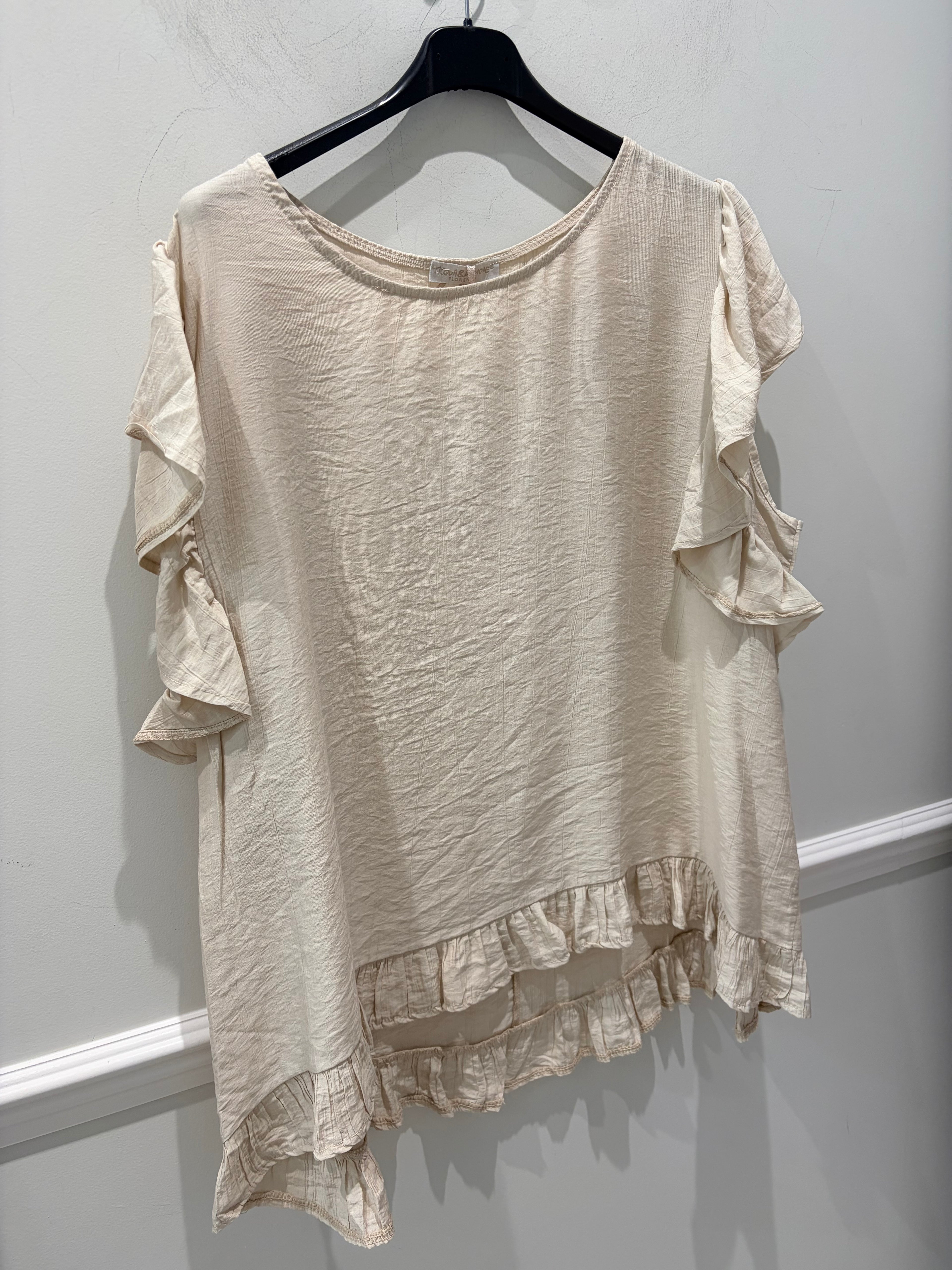 Frill Edged Top