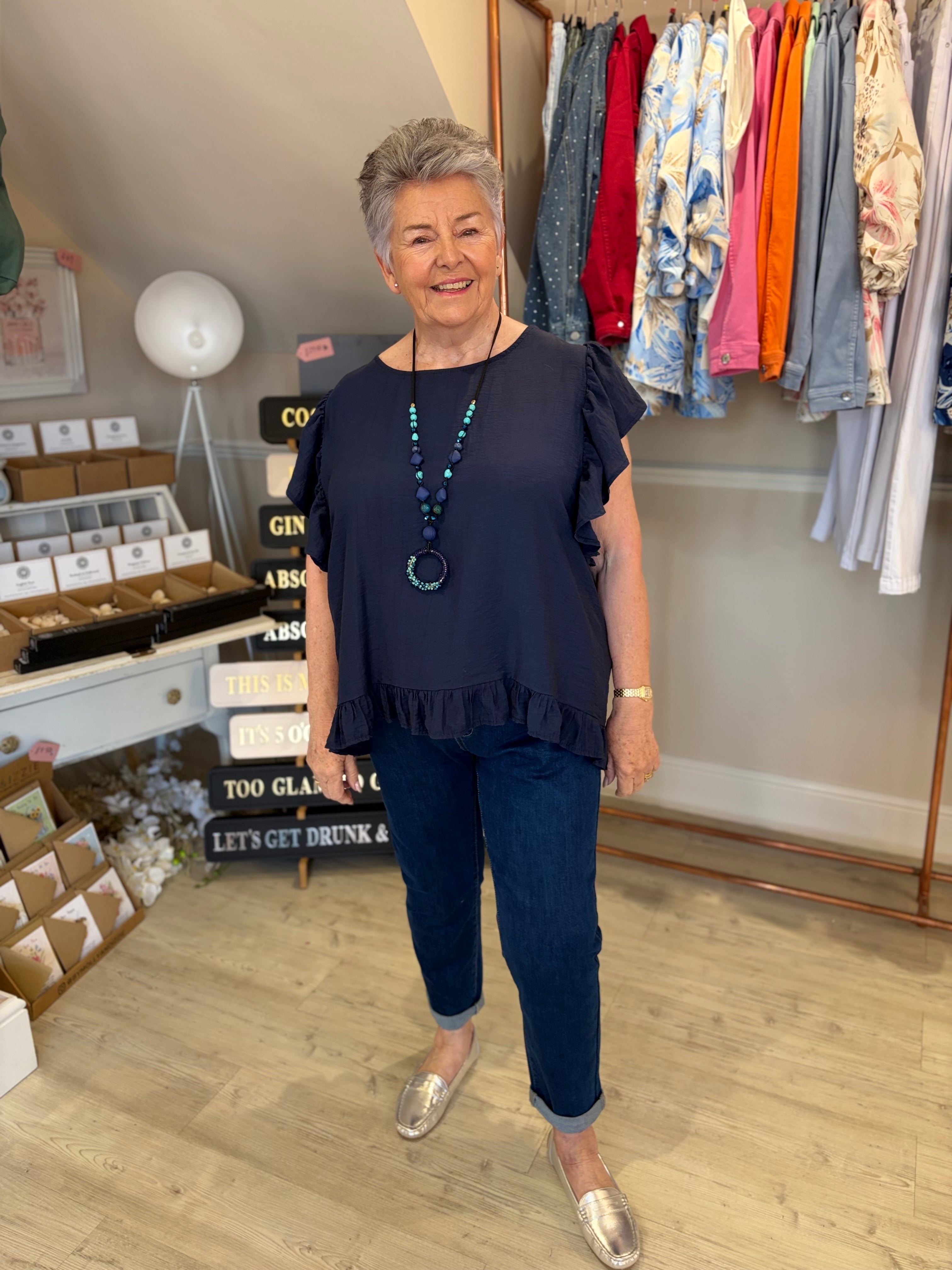 Frill Edged Top
