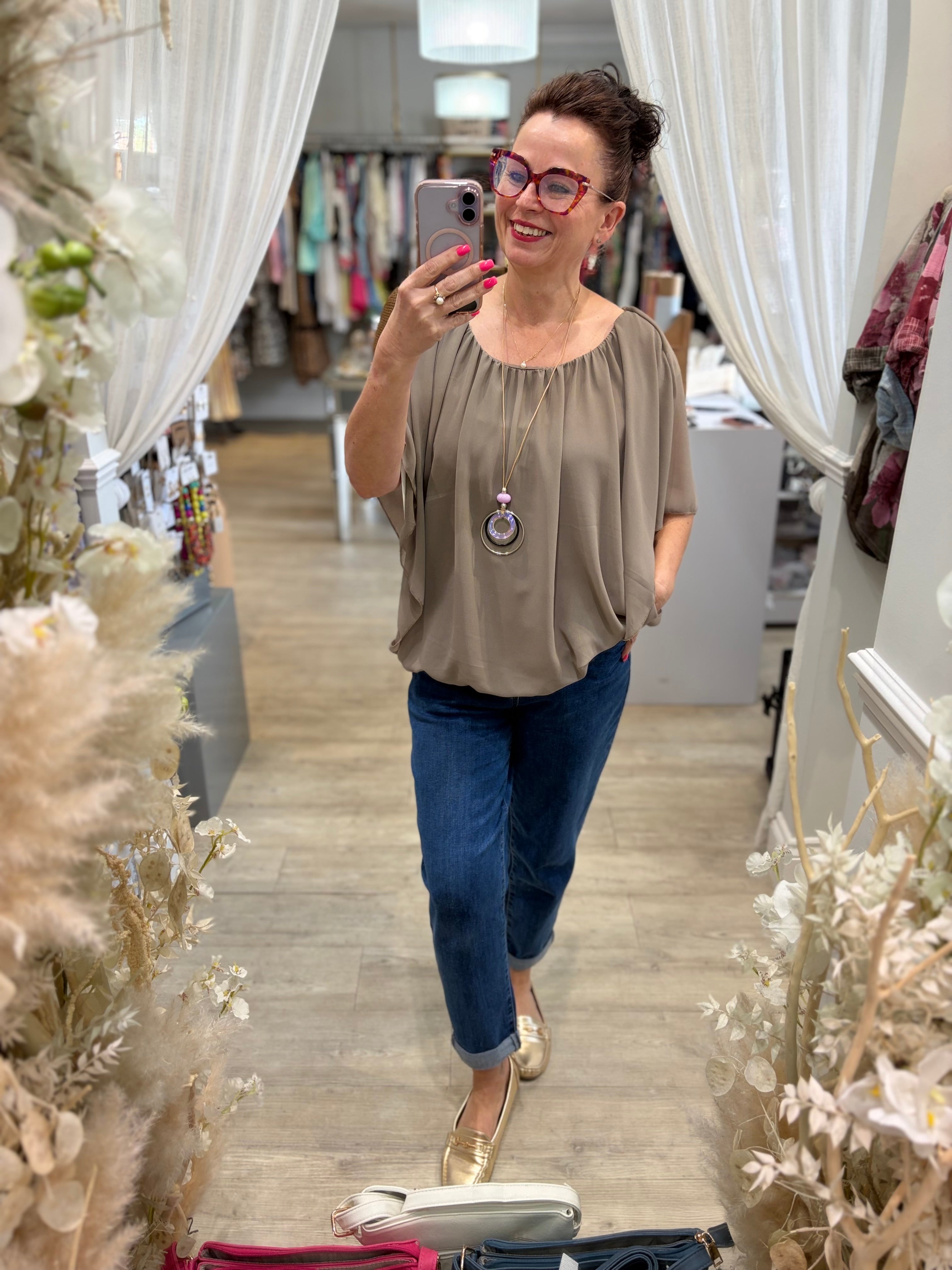 Lucinda Necklace Top