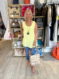 Sienna Necklace Vest Top