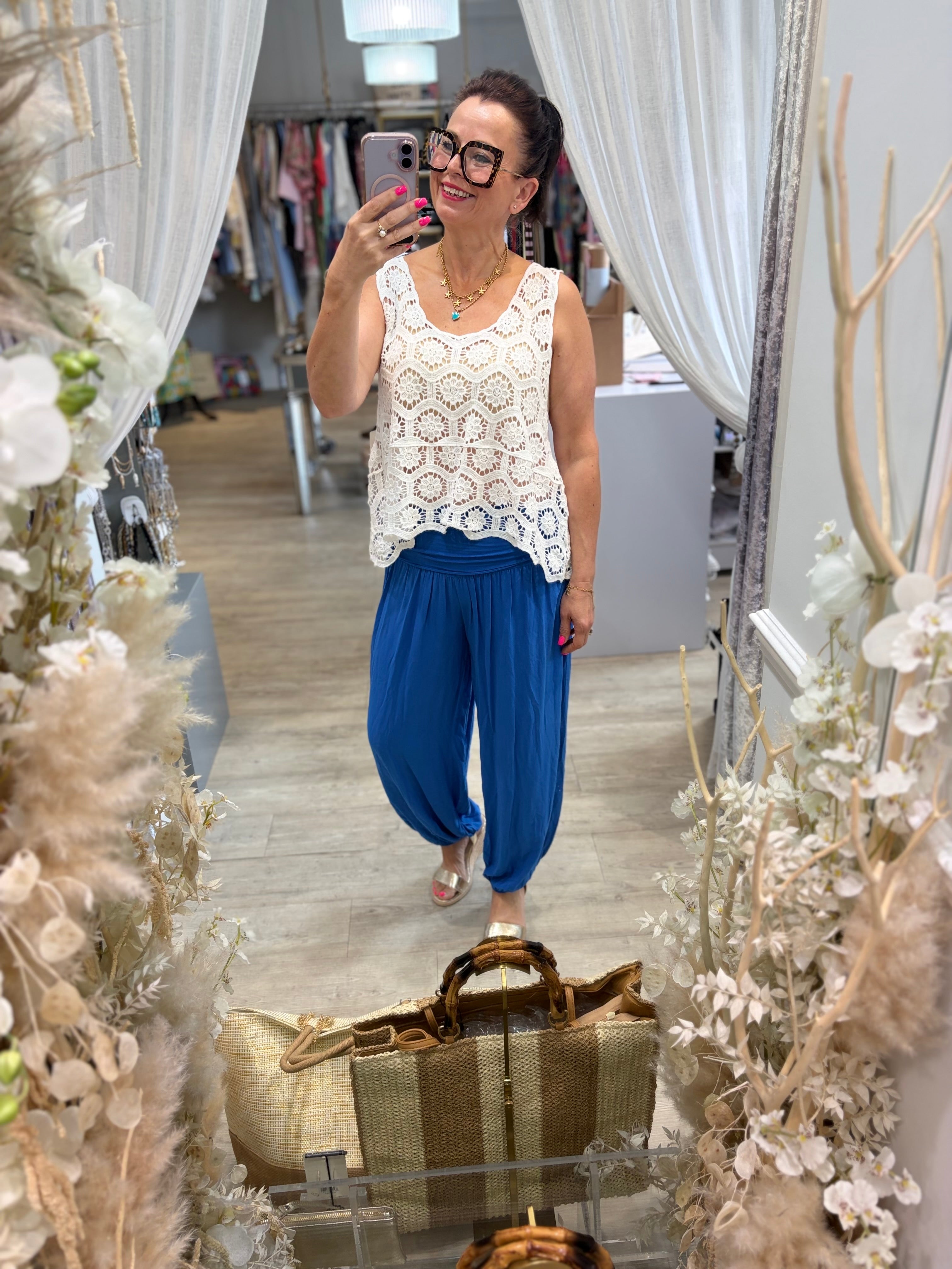 Relaxed Harem Trousers
