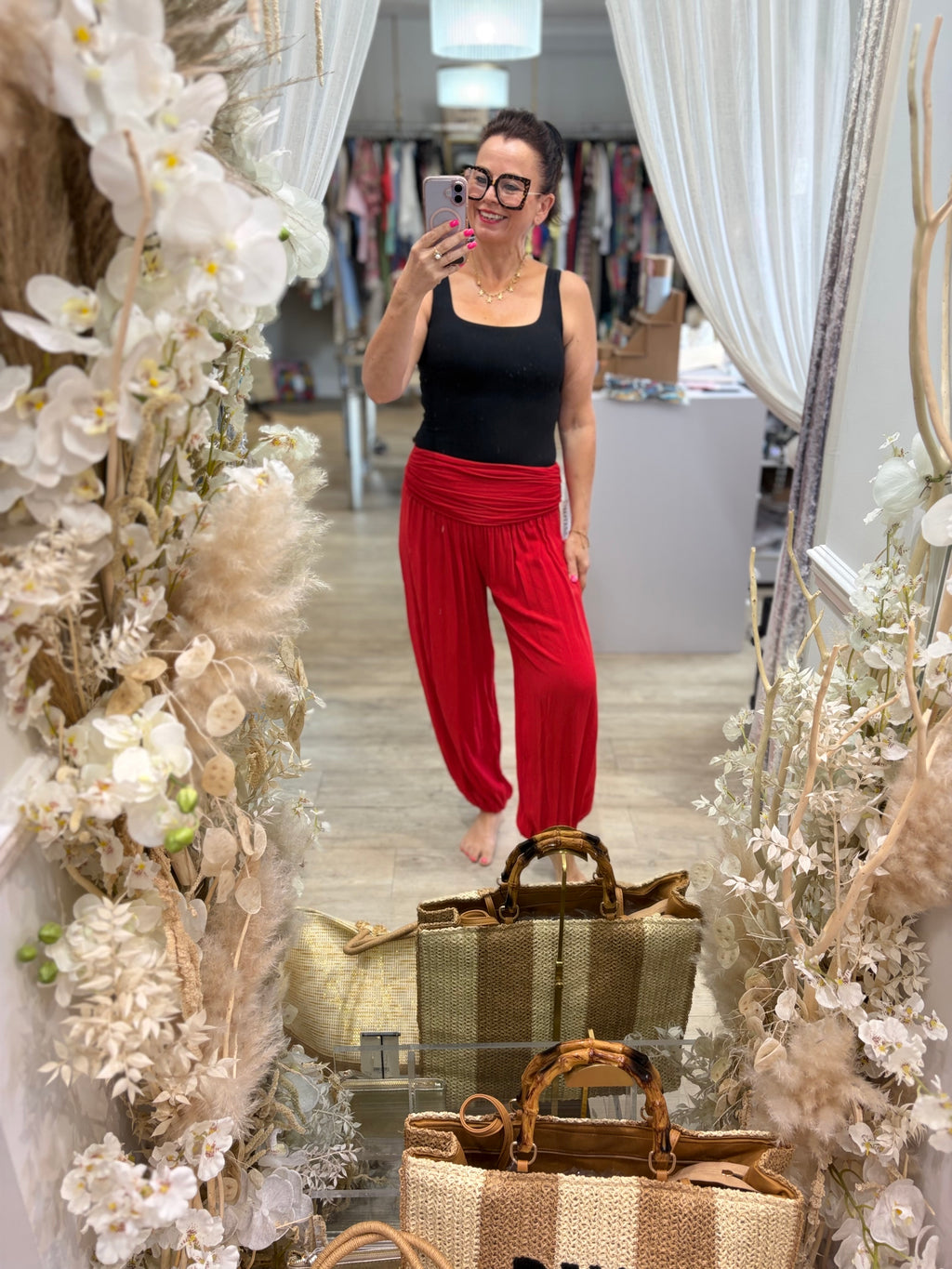 Relaxed Harem Trousers