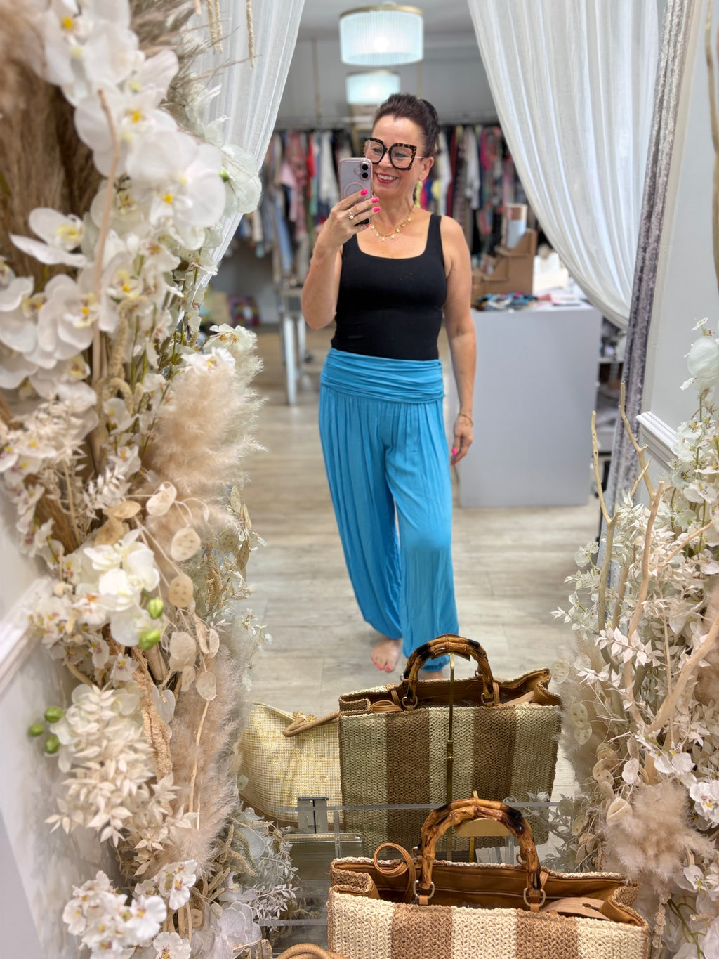 Relaxed Harem Trousers