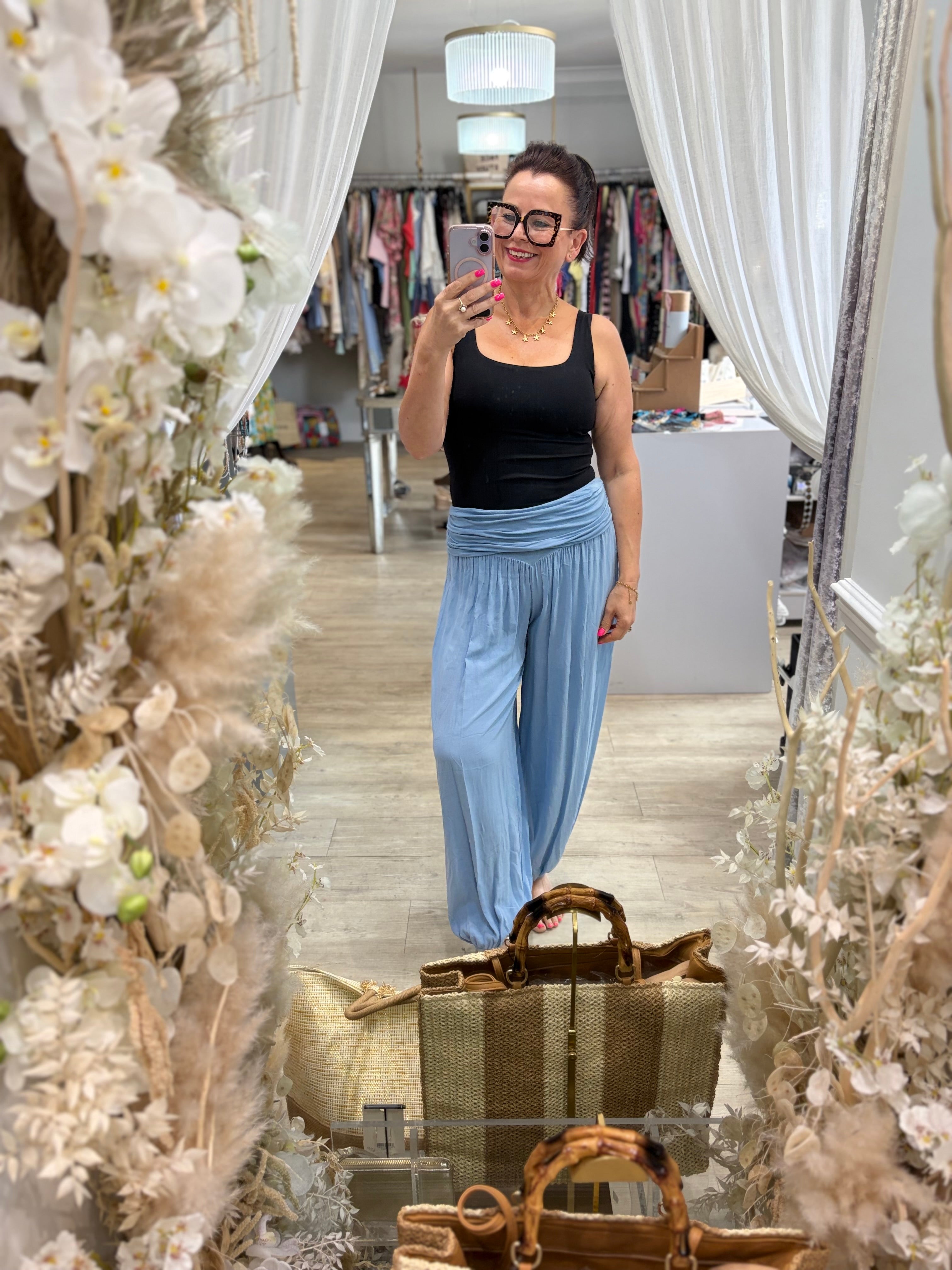 Relaxed Harem Trousers