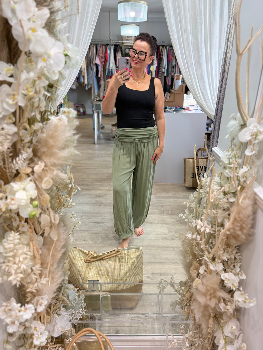 Relaxed Harem Trousers