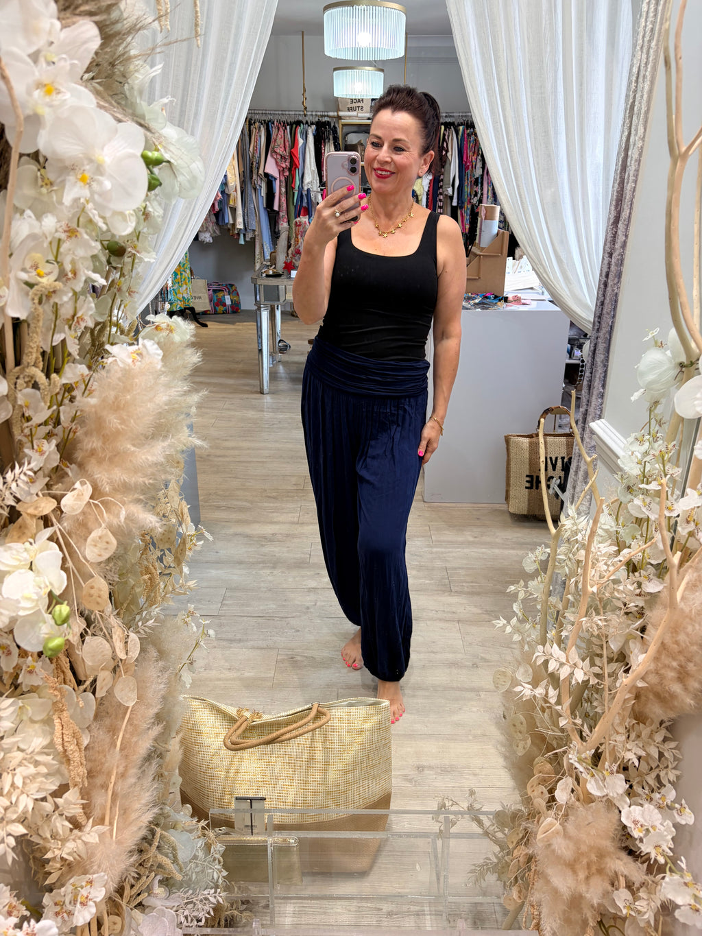Relaxed Harem Trousers