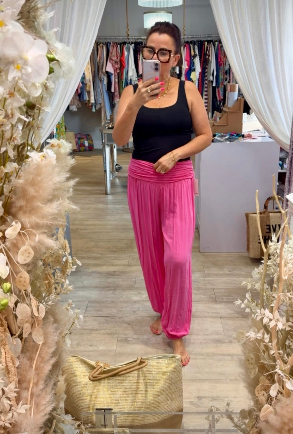 Relaxed Harem Trousers