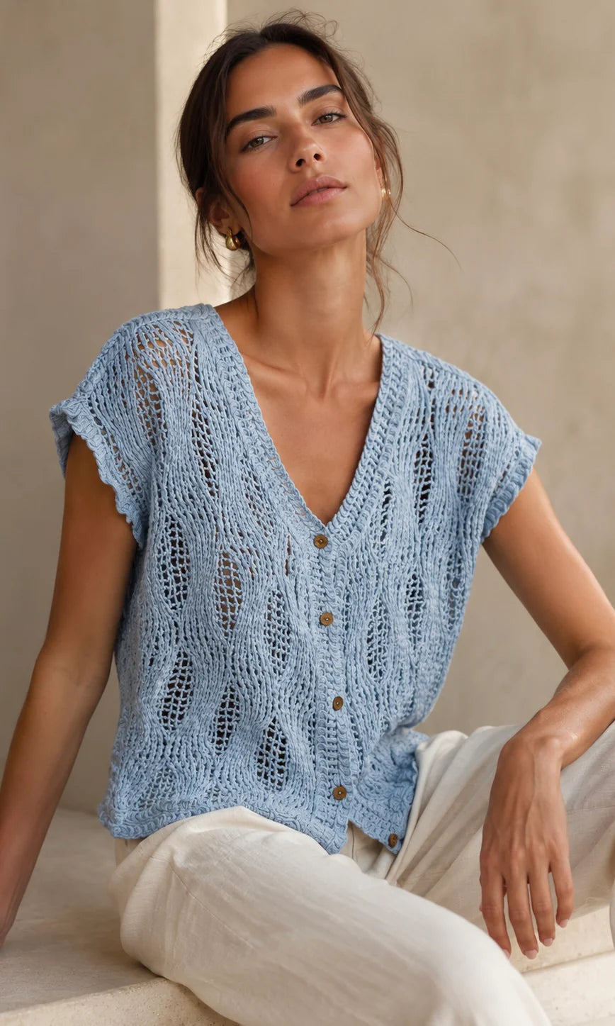 Rebecca Crochet Cardigan