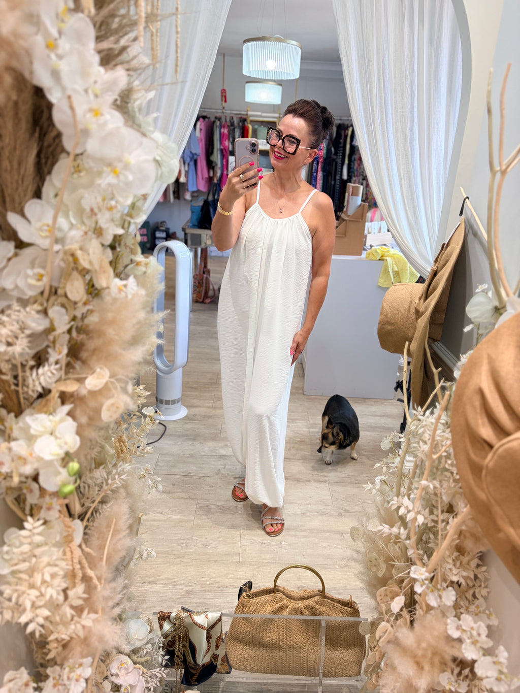 Matilda Plain Harem Jumpsuit