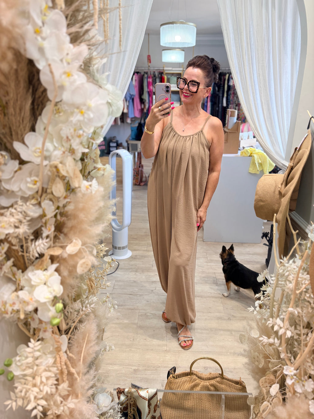 Matilda Plain Harem Jumpsuit