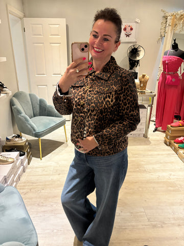 Leopard Print Jacket