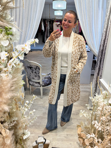 Animal Longline Cardigan
