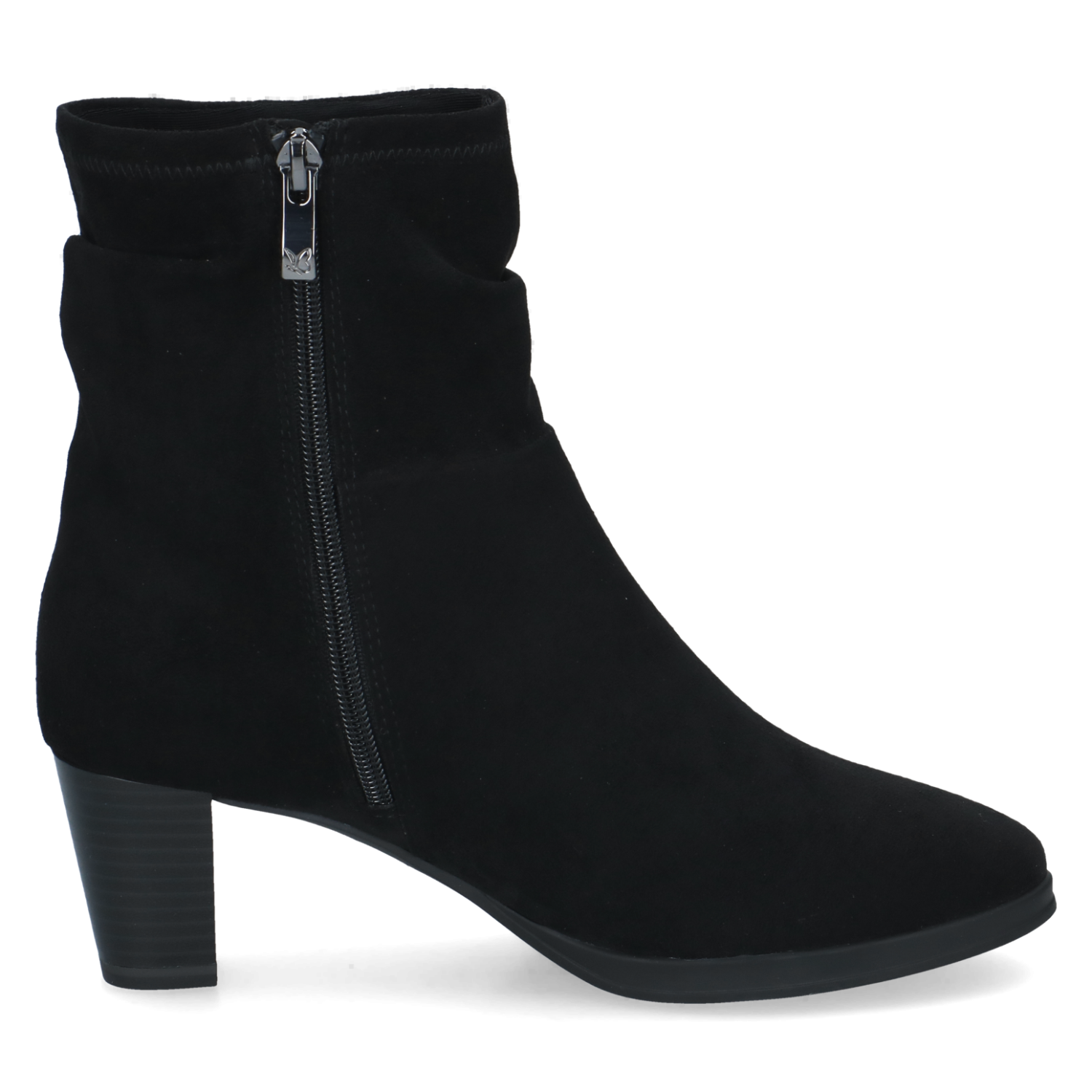 Caprice Black Stretch Boots - 328