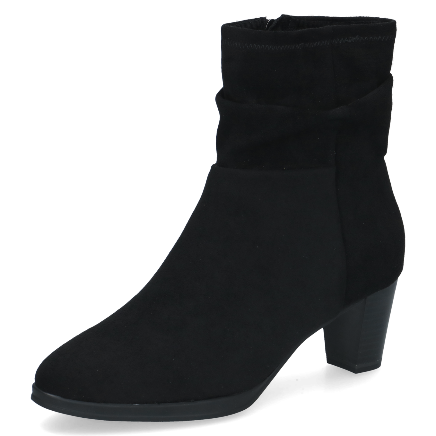 Caprice Black Stretch Boots - 328