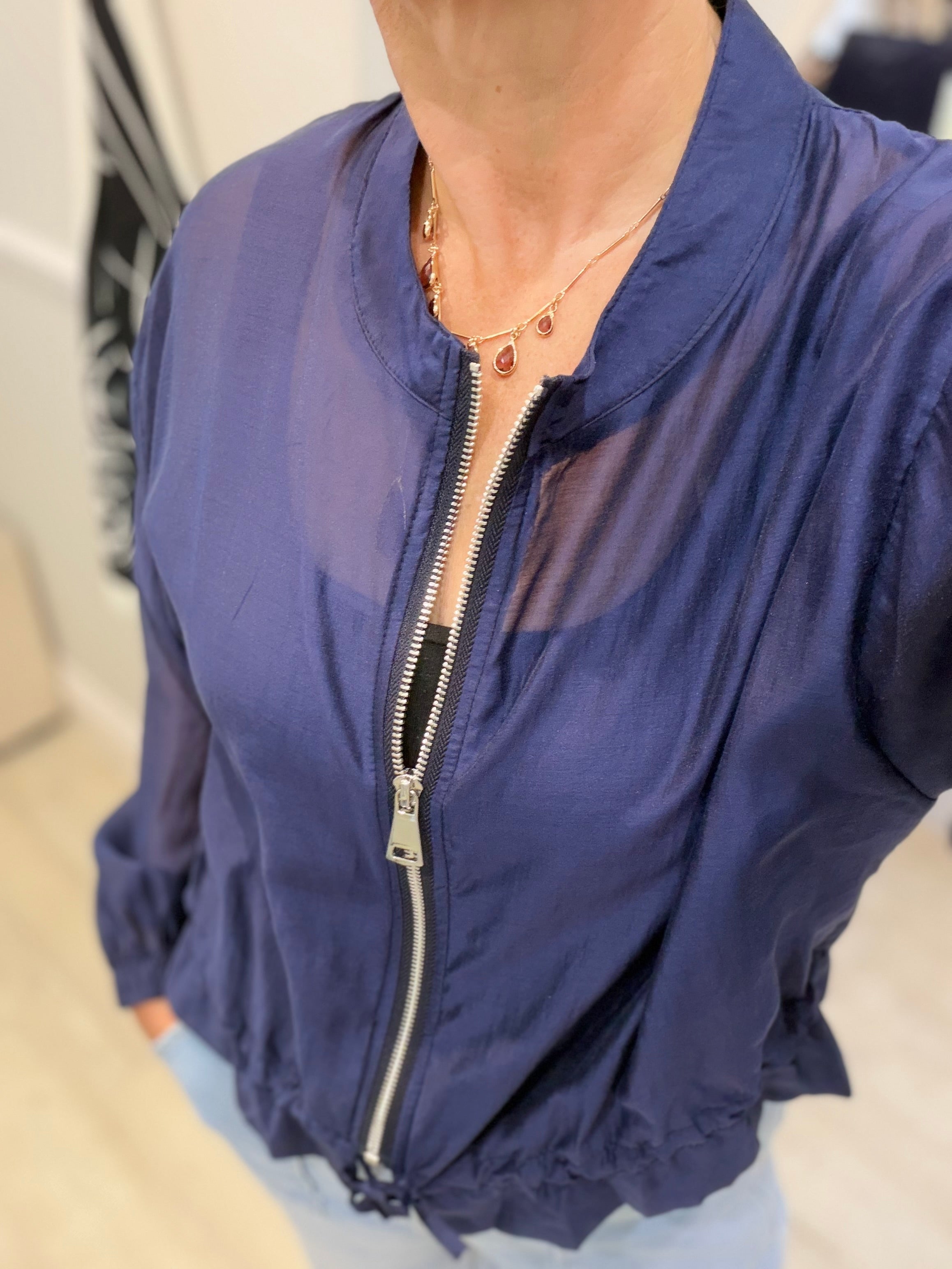 Summer Weight Bomber Jacket