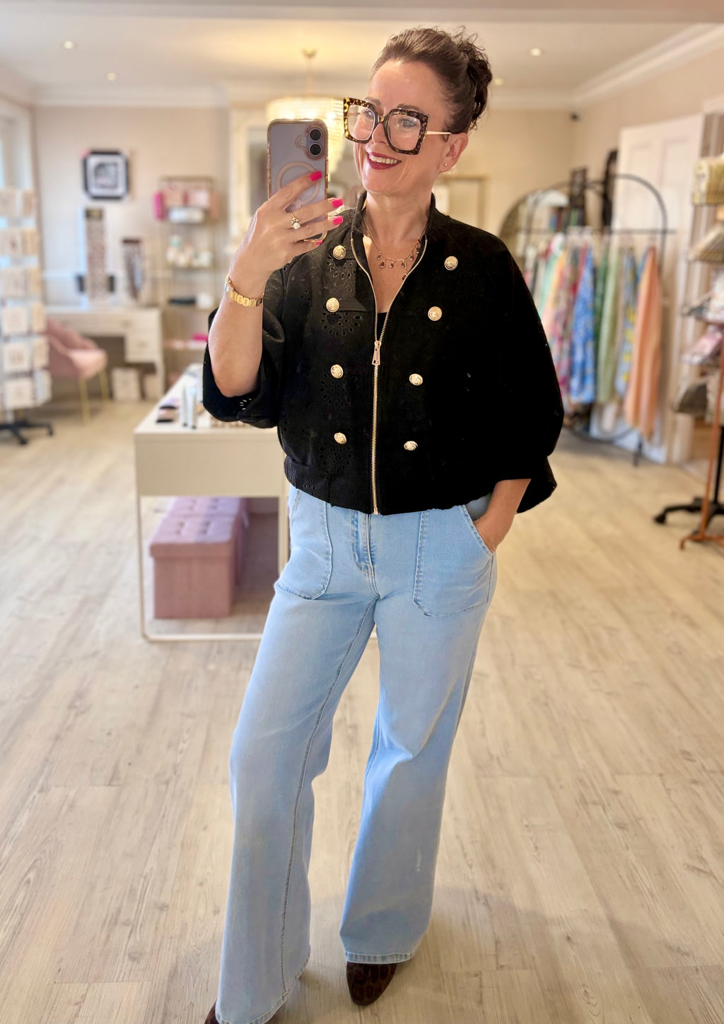 The Luxe Cutwork Jacket