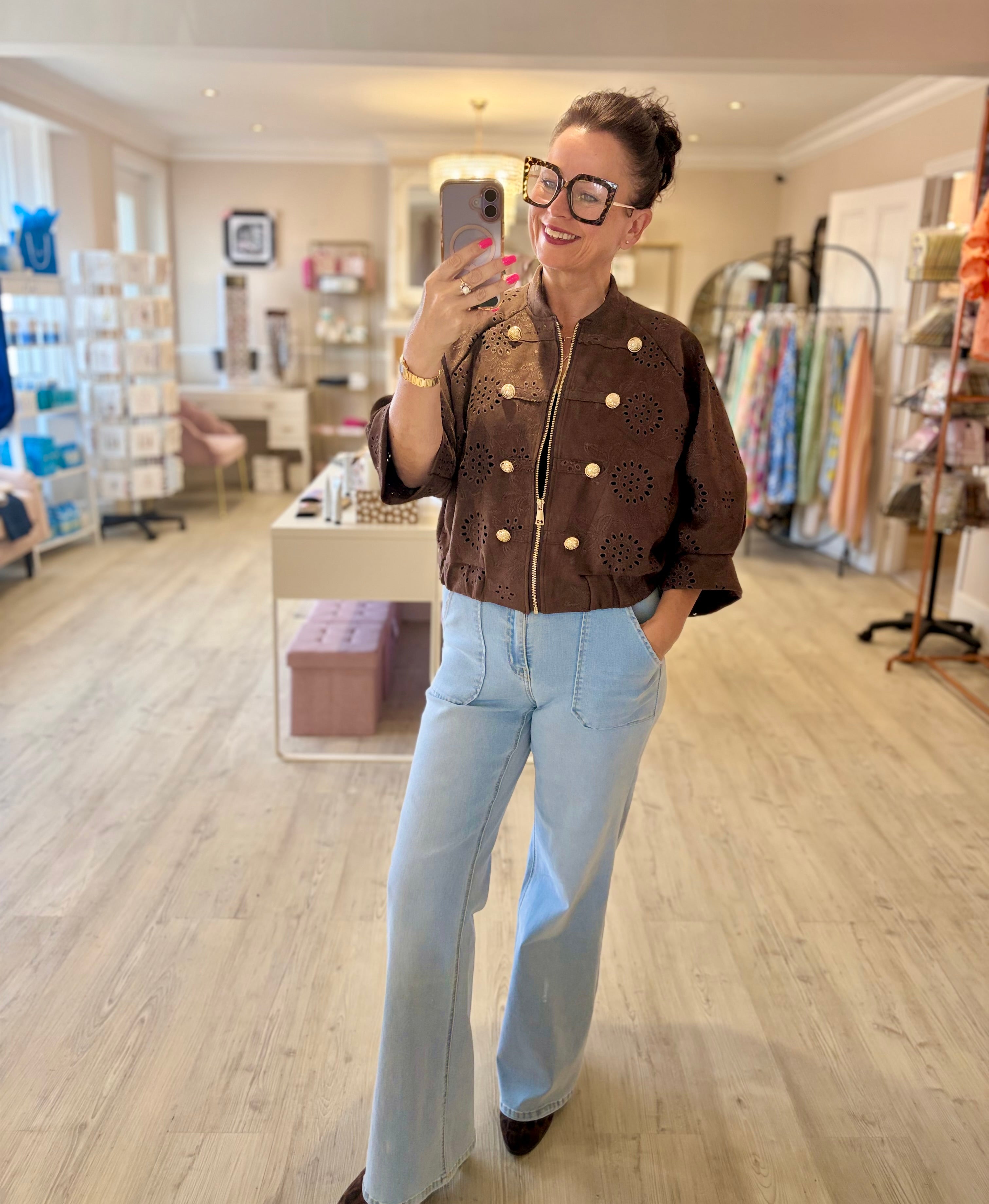 The Luxe Cutwork Jacket
