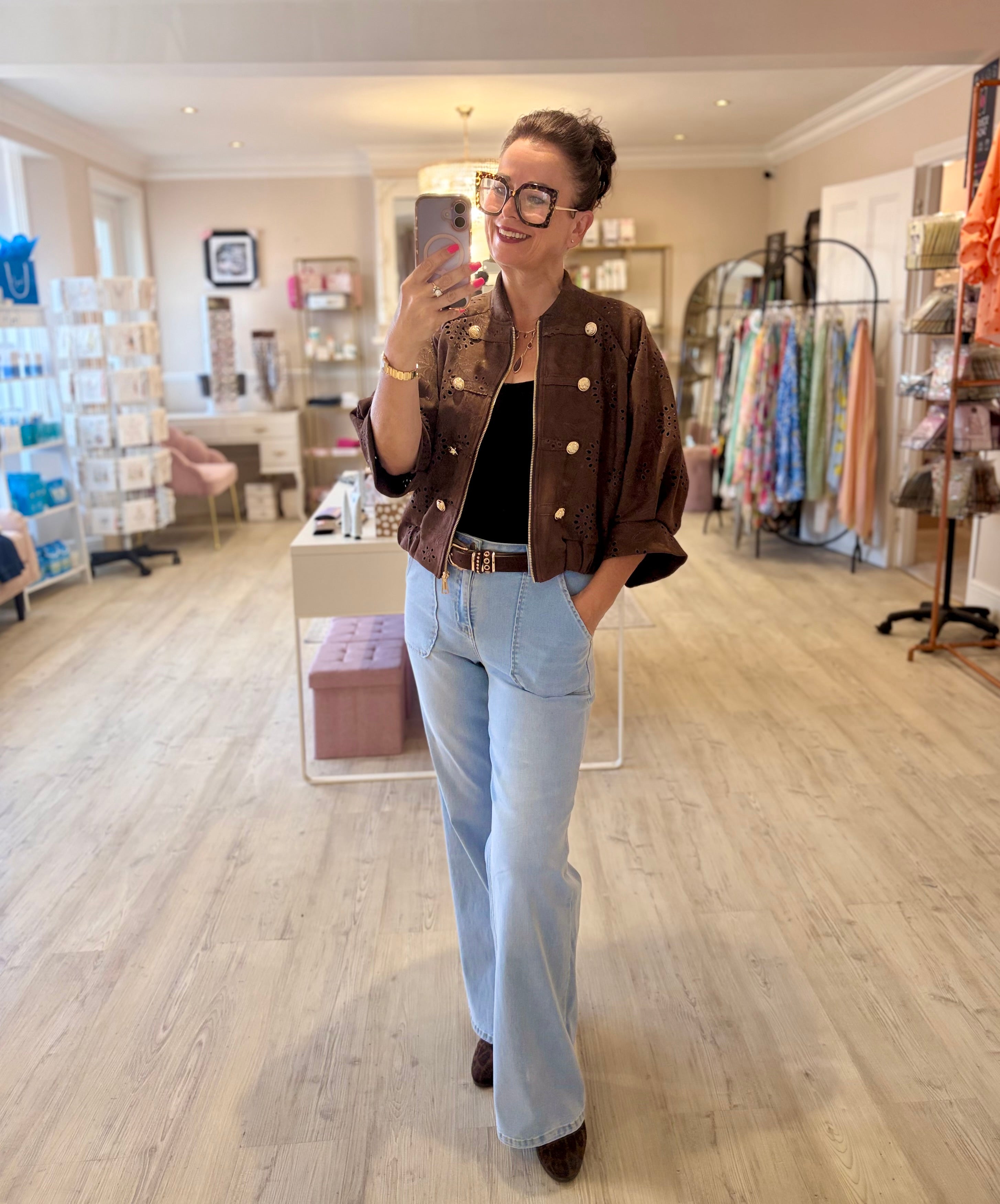 The Luxe Cutwork Jacket