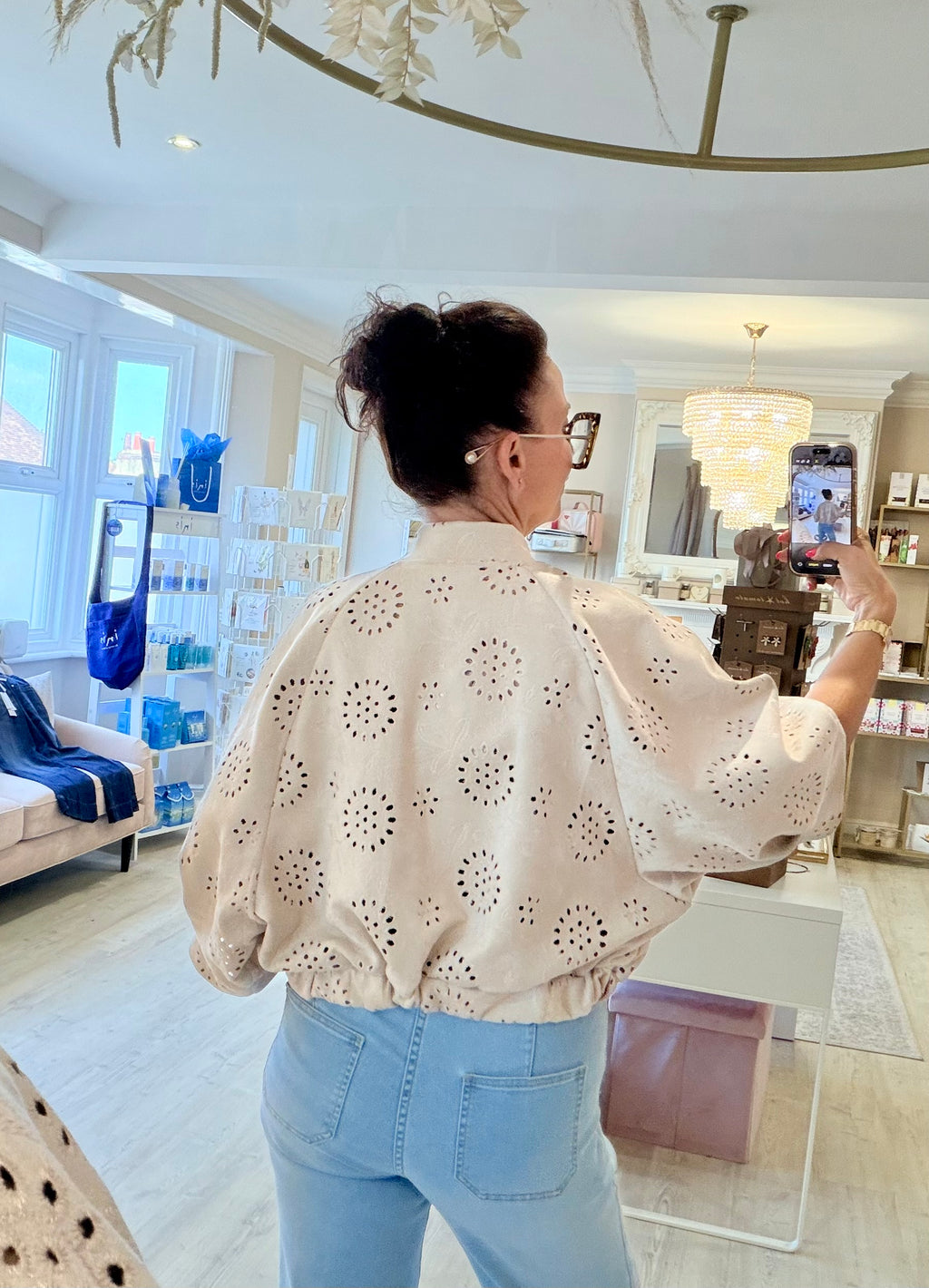 The Luxe Cutwork Jacket