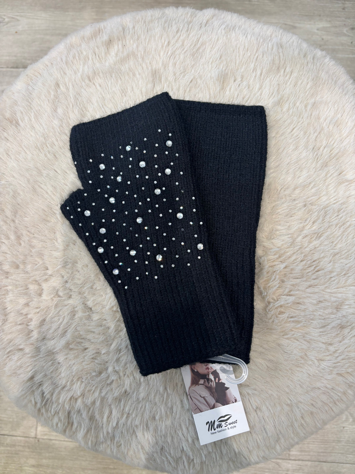 Sparkle Fingerless Gloves