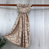 Gold Thread Animal Scarf