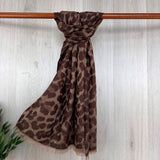 Gold Thread Animal Scarf