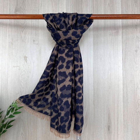 Gold Thread Animal Scarf