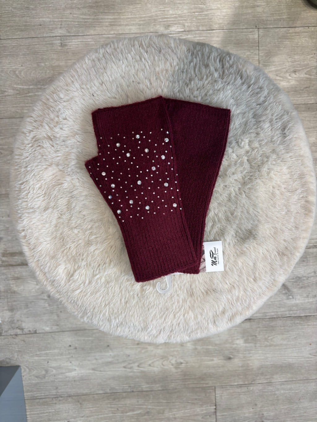 Sparkle Fingerless Gloves