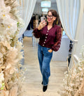 Wanda Lace Sleeve Cardigan