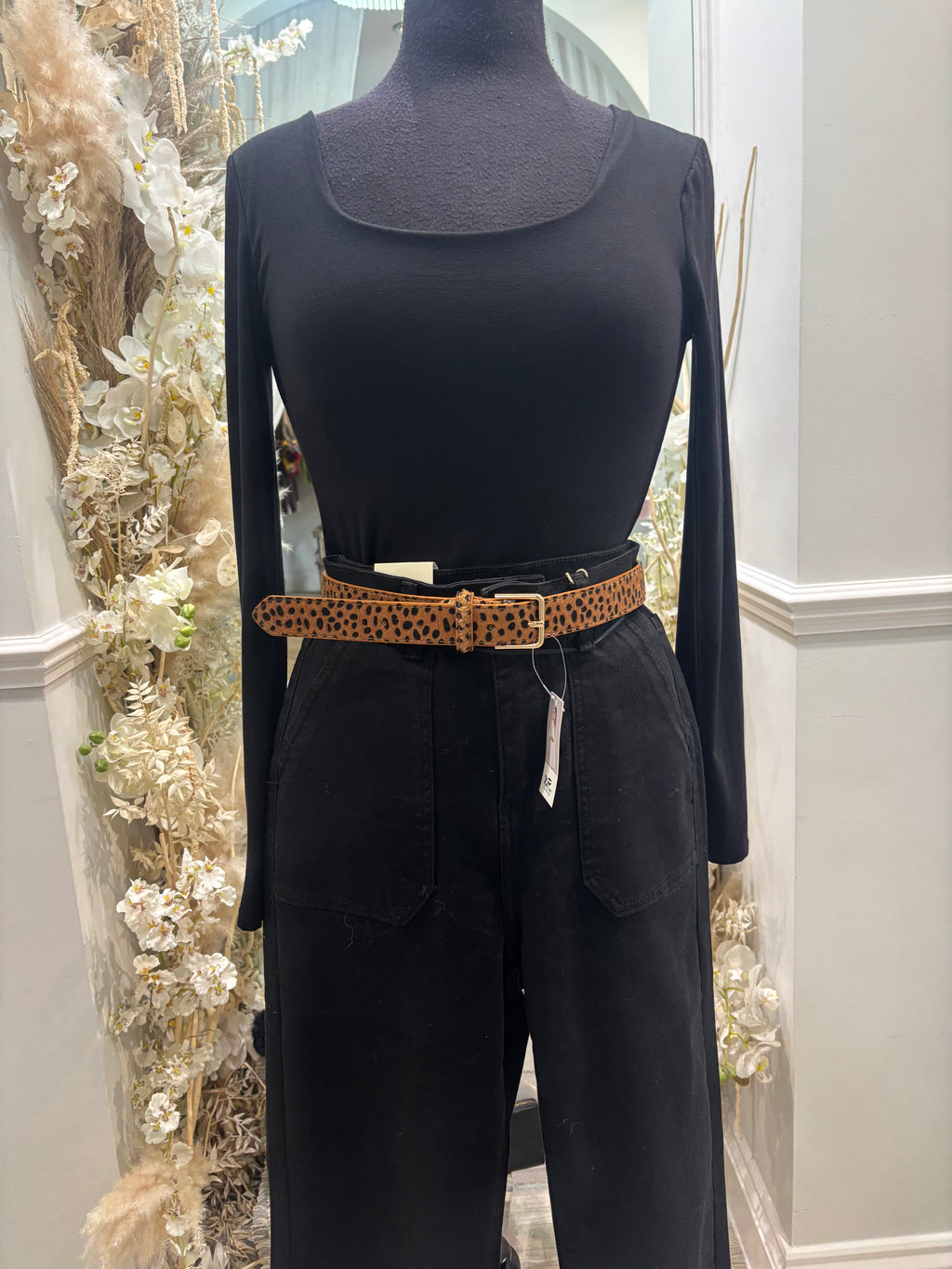 Animal Print Belt
