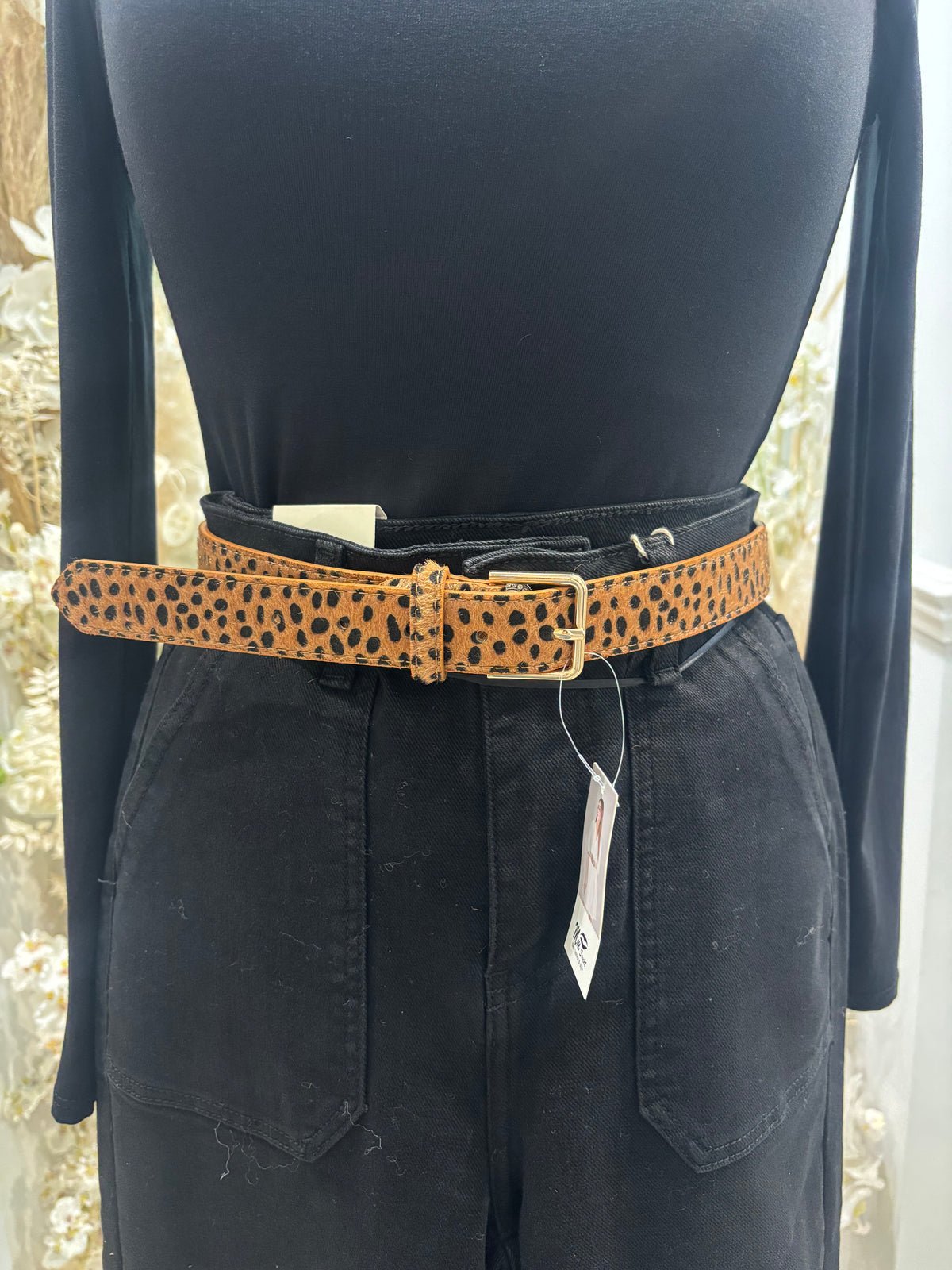 Animal Print Belt