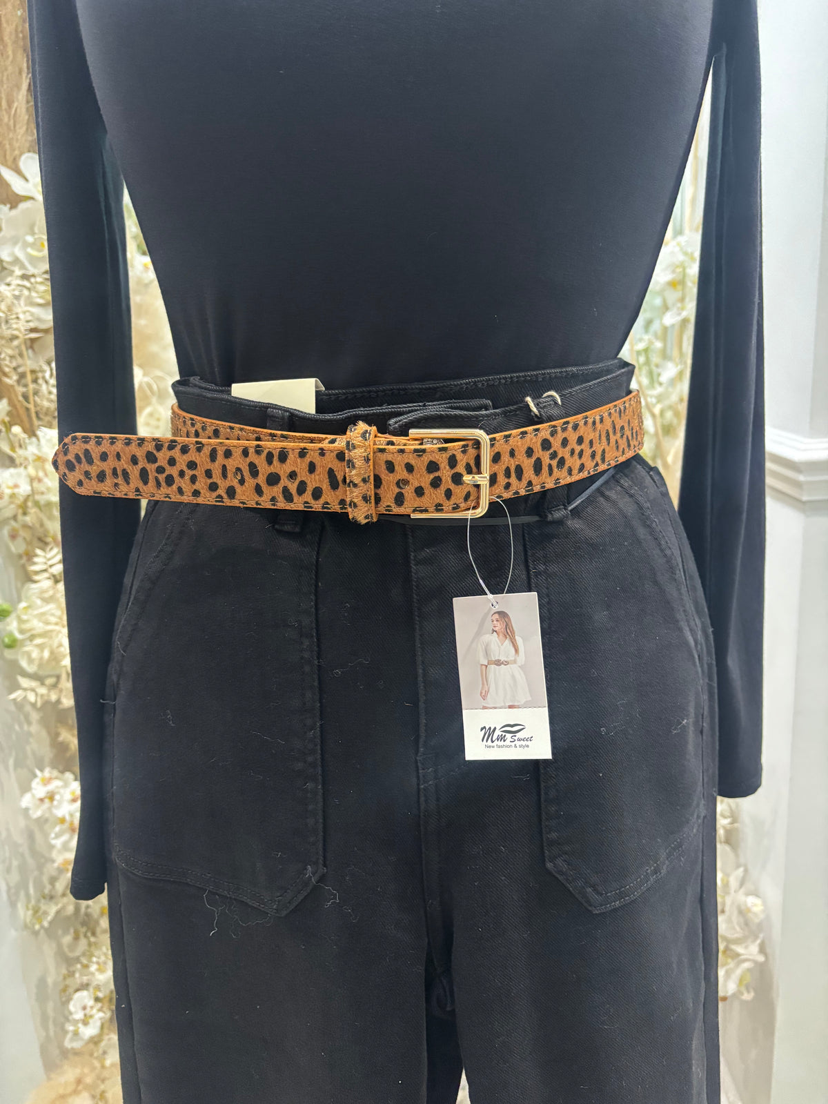Animal Print Belt