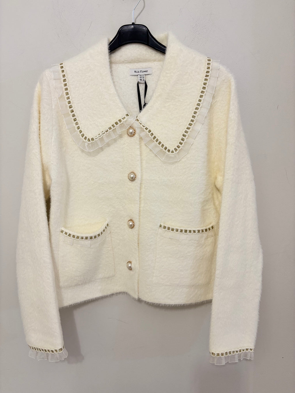 Jennie Collar Cardigan
