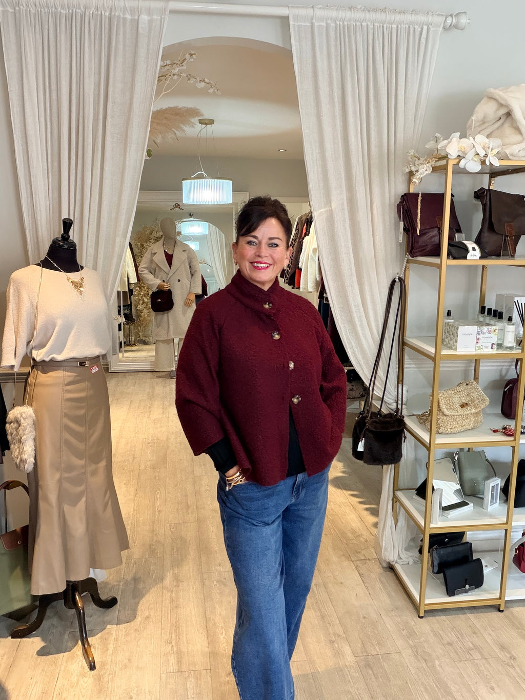 Sadie Cape Style Jacket