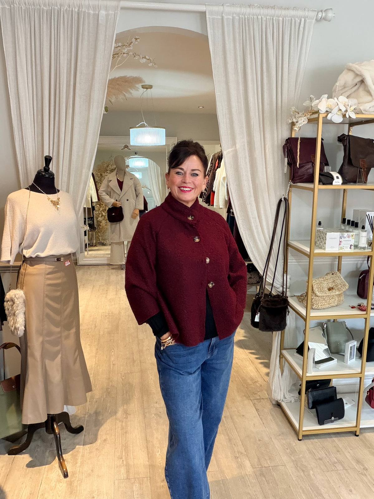 Sadie Cape Style Jacket
