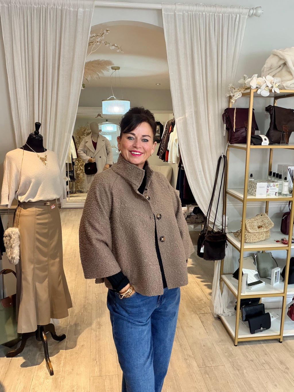 Sadie Cape Style Jacket