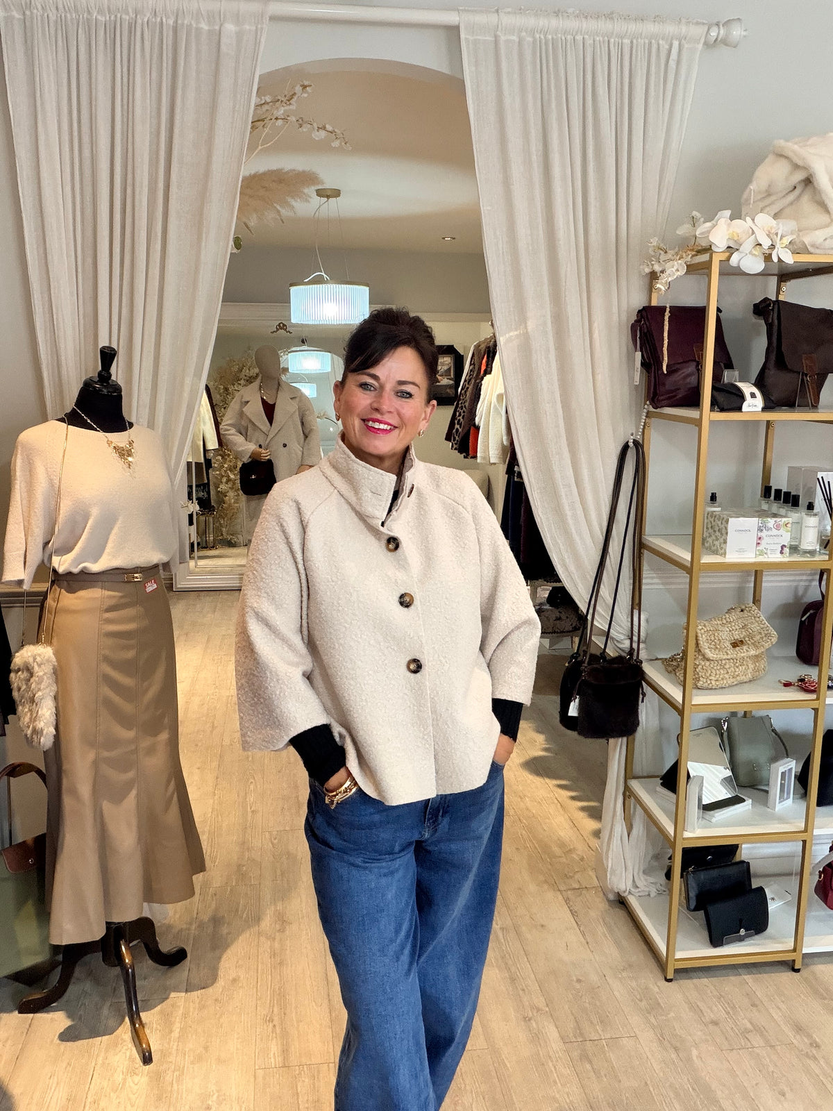 Sadie Cape Style Jacket