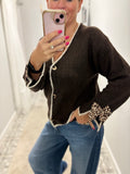 Animal Bow Cardigan