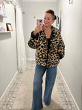 Reversible Animal Faux Fur Coat